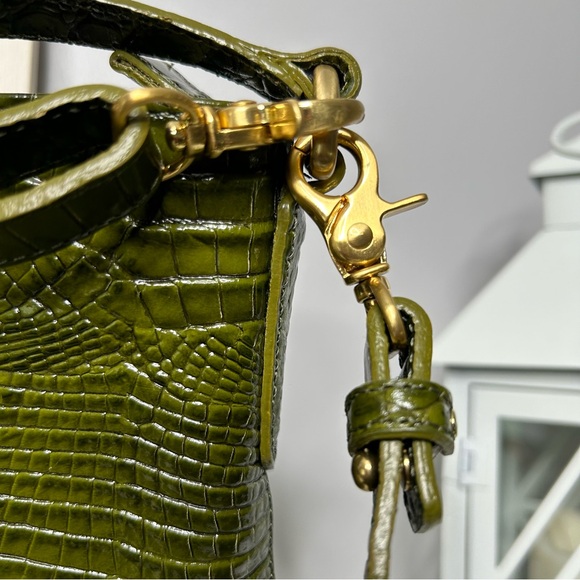 ❌SOLD❌Brahmin Small Harrison Chive Melbourne Hobo - Picture 6 of 14